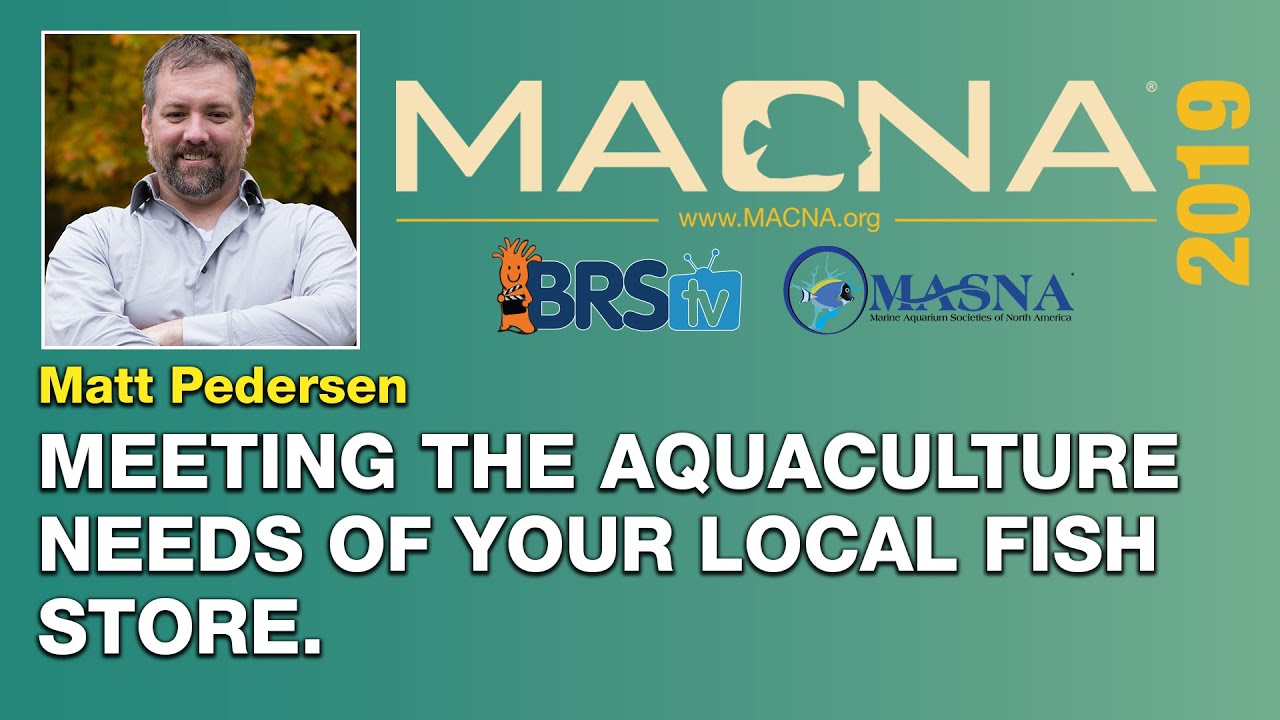 Matt Pedersen: Tips for turning your hobby aquaculture into a business, successfully. | MACNA 2019